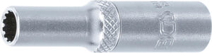 Hylsa Gear Lock, djup | 6,3 mm (1/4") | 6 mm