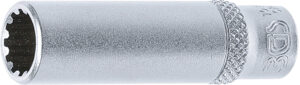 Hylsa Gear Lock, djup | 6,3 mm (1/4") | 9 mm