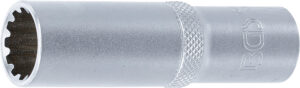 Hylsa Gear Lock, djup | 12,5 mm (1/2") | 15 mm