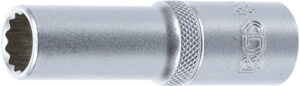 Hylsa Tolvkant, djup | 12,5 mm (1/2") | 13 mm