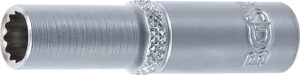 Hylsa Tolvkant, djup | 6,3 mm (1/4") | 7 mm
