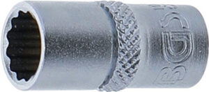 Hylsa Tolvkant | 6,3 mm (1/4") | 8 mm