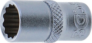 Hylsa Tolvkant | 6,3 mm (1/4") | 9 mm