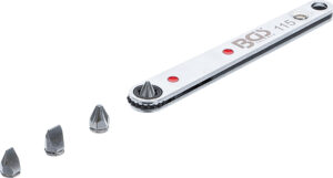Special-Bit-spärrskaft, ultratunnt | Inre sexkant 6,3 mm (1/4") | inkl. 4 Special-Bits