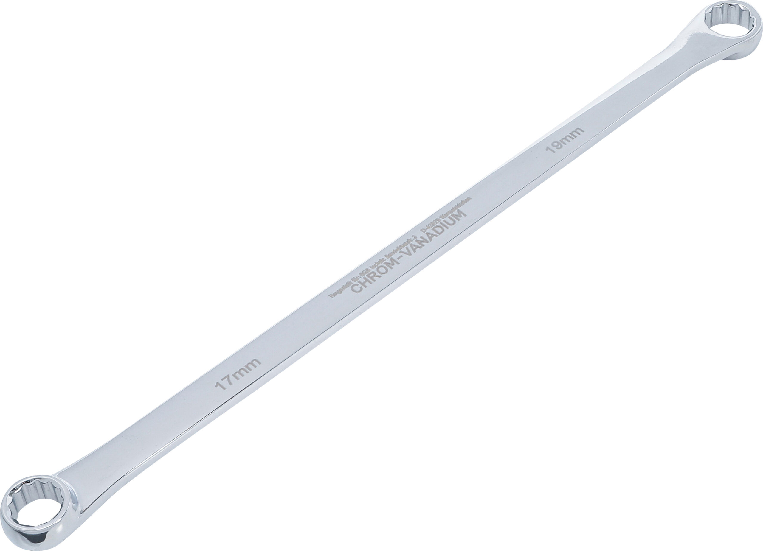 Dubbel-ringnyckel | extra lång | 17 x 19 mm