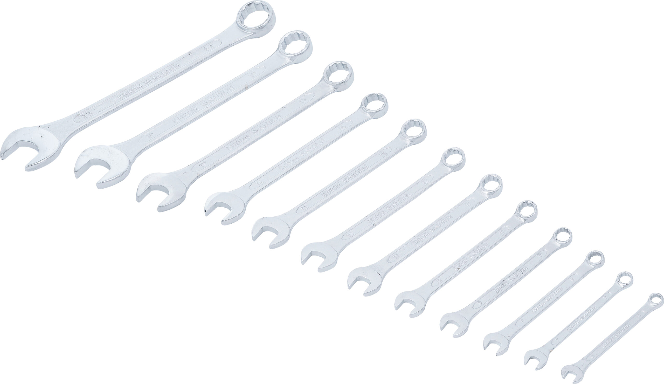 U-ringnyckel-sats | 6 - 22 mm | 12 delar