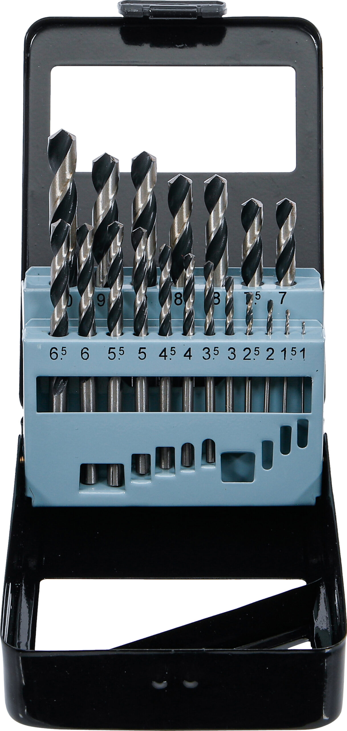 HSS-Spiralborr-sats | 1 - 10 mm | 19 delar