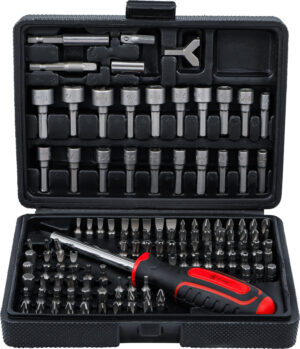 Universal-Bit-sats | Yttre sexkant 6,3 mm (1/4") | 122 delar