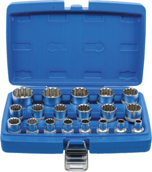 Hylsa-sats Gear Lock | 12,5 mm (1/2") | 19 delar
