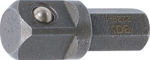 Bit-spärrskaft-adapter | Yttre sexkant 8 mm (5/16") - yttre fyrkant 10 mm (3/8") | 30 mm