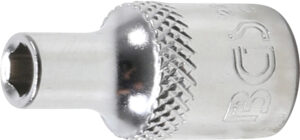 Hylsa Sexkant | 6,3 mm (1/4") | 4 mm