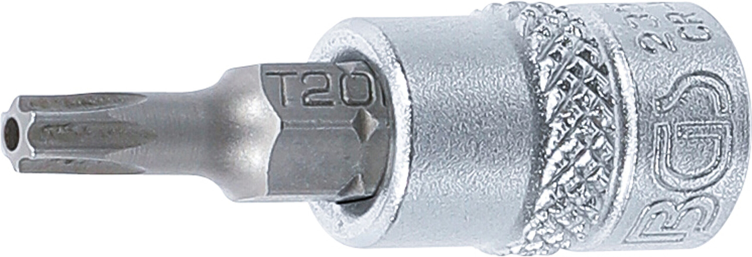Bit-Insats | 6,3 mm (1/4") | T-Profil (för Torx) med borning T20