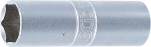 Tändstift-Insats Sexkant | tunnväggig | 12,5 mm (1/2") | 16 mm