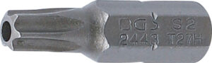 Bit | Längd 25 mm | Yttre sexkant 6,3 mm (1/4") | T-Profil (för Torx) med borrning T27