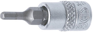 Bit-Insats | 6,3 mm (1/4") | Inre sexkant 3 mm