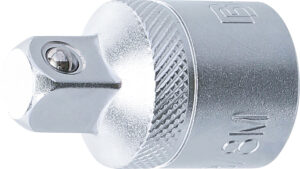 Hylsnyckel-Adapter | Inre fyrkant 12,5 mm (1/2") - Yttre fyrkant 10 mm (3/8")