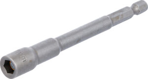 Hylsa Sexkant, extra lång | för Borrmaskiner | Yttre sexkant 6,3 mm (1/4") | 7 mm