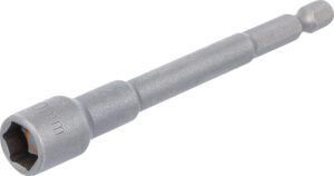 Hylsa Sexkant, extra lång | för Borrmaskiner | Yttre sexkant 6,3 mm (1/4") | 10 mm
