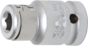Bit-Adapter med spärrkula | Inre fyrkant 12,5 mm (1/2") | Inre sexkant 8 mm (5/16")