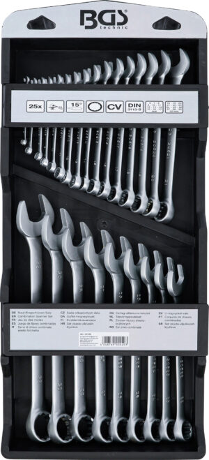 U-ringnyckel-sats | 6 - 32 mm | 25 delar