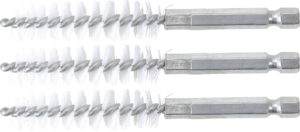 Nylonborste | 13 mm | 6,3 mm (1/4") | 3-delig