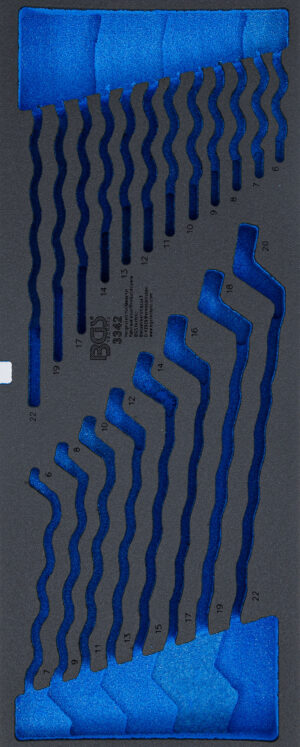 Skumplastinlägg för BGS 3312 | tom | för BGS 3342