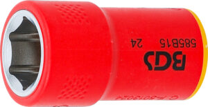 VDE-hylsa sexkant | 10 mm (3/8") | 15 mm