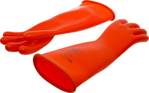 Elektrikerskyddshandskar | med naturlatex skyddande isolering | stl. 9 (L)