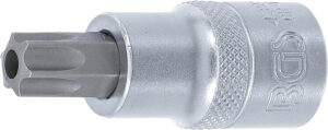 Bit-Insats | 12,5 mm (1/2") | T-Profil (för Torx) med borning T55