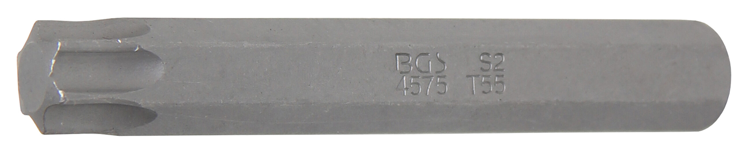 Bit | Längd 75 mm | Yttre sexkant 10 mm (3/8") | T-Profil (för Torx) T55