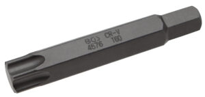 Bit | Längd 75 mm | Yttre sexkant 10 mm | T-Profil (för Torx) T60