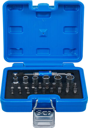 Bit- och Hylsnyckel-sats | Yttre sexkant 6,3 mm (1/4") | 2-IN-1 | 26 delar