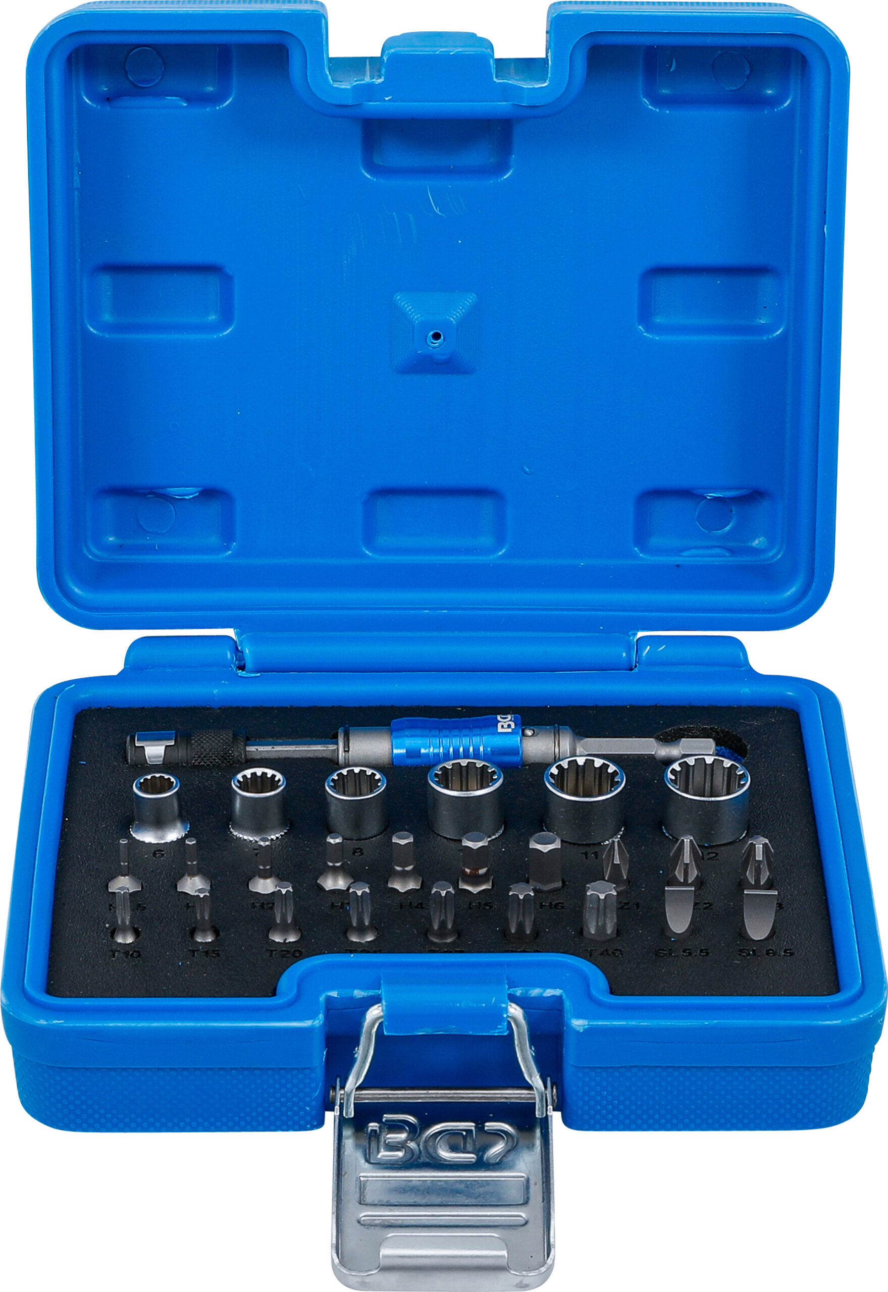 Bit- och Hylsnyckel-sats | Yttre sexkant 6,3 mm (1/4") | 2-IN-1 | 26 delar