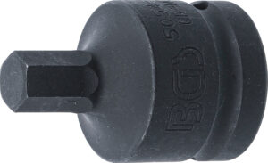 Kraft-Bit-Insats | Längd 55 mm | 20 mm (3/4") | Inre sexkant 12 mm