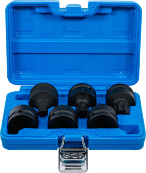 Kraft-Bit-Insats-sats | 20 mm (3/4") | T-Profil (för Torx) T55 - T100 | 6 delar