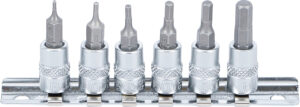 Bit-Insats-sats | 6,3 mm (1/4") | Inre sexkant 1,5 - 6 mm | 6 delar