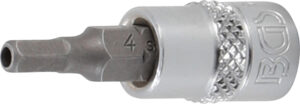Bit-Insats | inre fyrkant 6,3 mm (1/4") | Inre sexkant med 4 mm