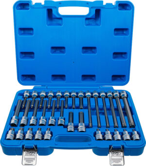 Bit-Insats-sats | 12,5 mm (1/2") | T-Profil (för Torx) | 32 delar