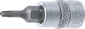 Bit-Insats | 6,3 mm (1/4") | TS-Profil (för Torx Plus) med borrning TS10