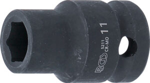Krafthylsa Sexkant | 12,5 mm (1/2") | 11 mm
