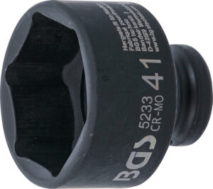 Krafthylsa Sexkant | 12,5 mm (1/2") | 41 mm
