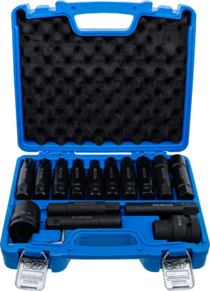 Lastbil-Bit-sats | 20 mm (3/4") + 25 mm (1") | 16 delar