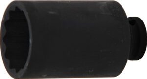 Krafthylsa Tolvkant, djup | 12,5 mm (1/2") | 38 mm