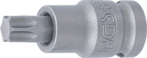 Kraft-Bit-Insats | Längd 55 mm | 12,5 mm (1/2") | T-Profil (för Torx) T55