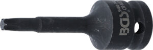 Kraft-Bit-Insats | Längd 75 mm | 12,5 mm (1/2") | T-Profil (för Torx) T40