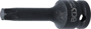 Kraft-Bit-Insats | Längd 75 mm | 12,5 mm (1/2") | T-Profil (för Torx) T55