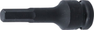 Kraft-Bit-Insats | Längd 75 mm | 12,5 mm (1/2") | Inre sexkant 10 mm