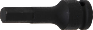 Kraft-Bit-Insats | Längd 75 mm | 12,5 mm (1/2") | Inre sexkant 12 mm