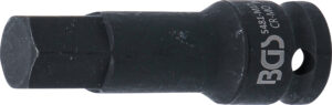 Kraft-Bit-Insats | Längd 75 mm | 12,5 mm (1/2") | Inre sexkant 17 mm