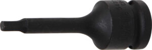 Kraft-Bit-Insats | Längd 75 mm | 12,5 mm (1/2") | Inre sexkant 5 mm